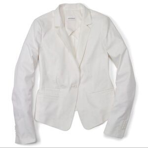 CLUB MONACO Scarlet Blazer Jacket White 00